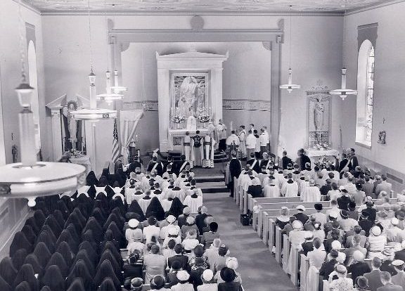 chapel of st francis xavier 1953