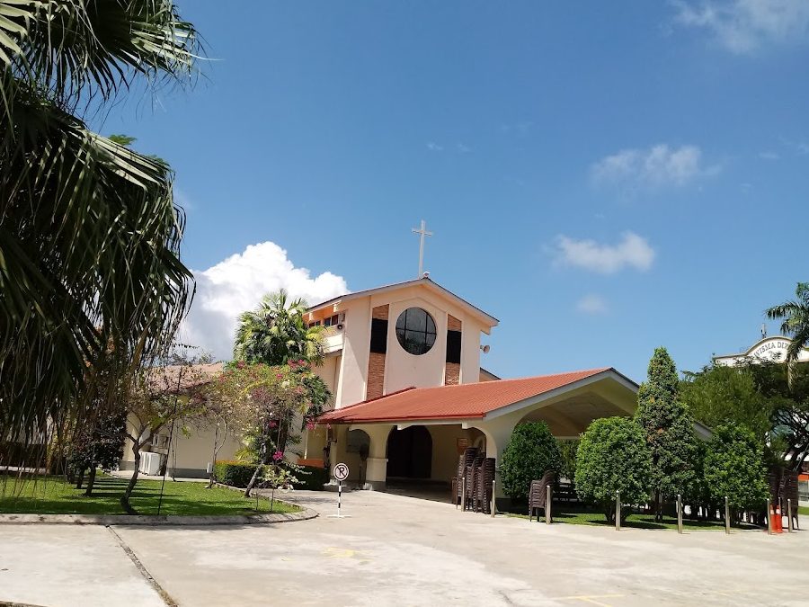gereja katolik st simon likas 1984