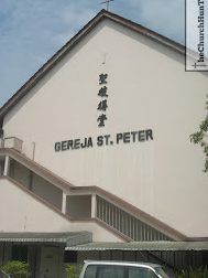 gereja st peter ipoh