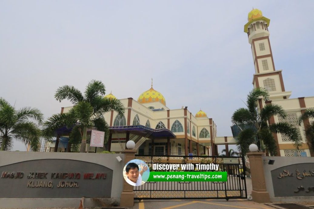 masjid jamek kampong melayu