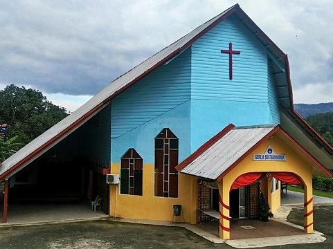Rumah Pastor SIB Pekan Kota Belud 1 rumah pastor sib pekan kota belud