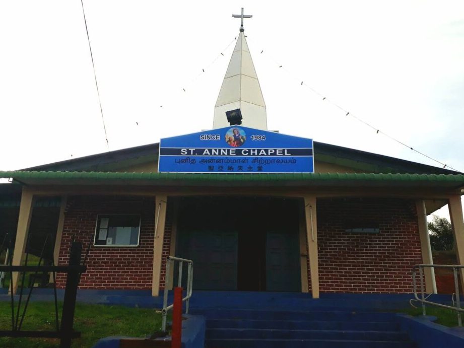 st annes chapel kluang johor 1984