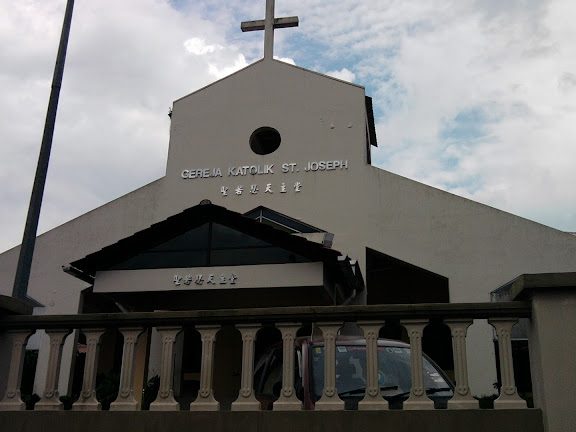 st joseph church plentong 1970